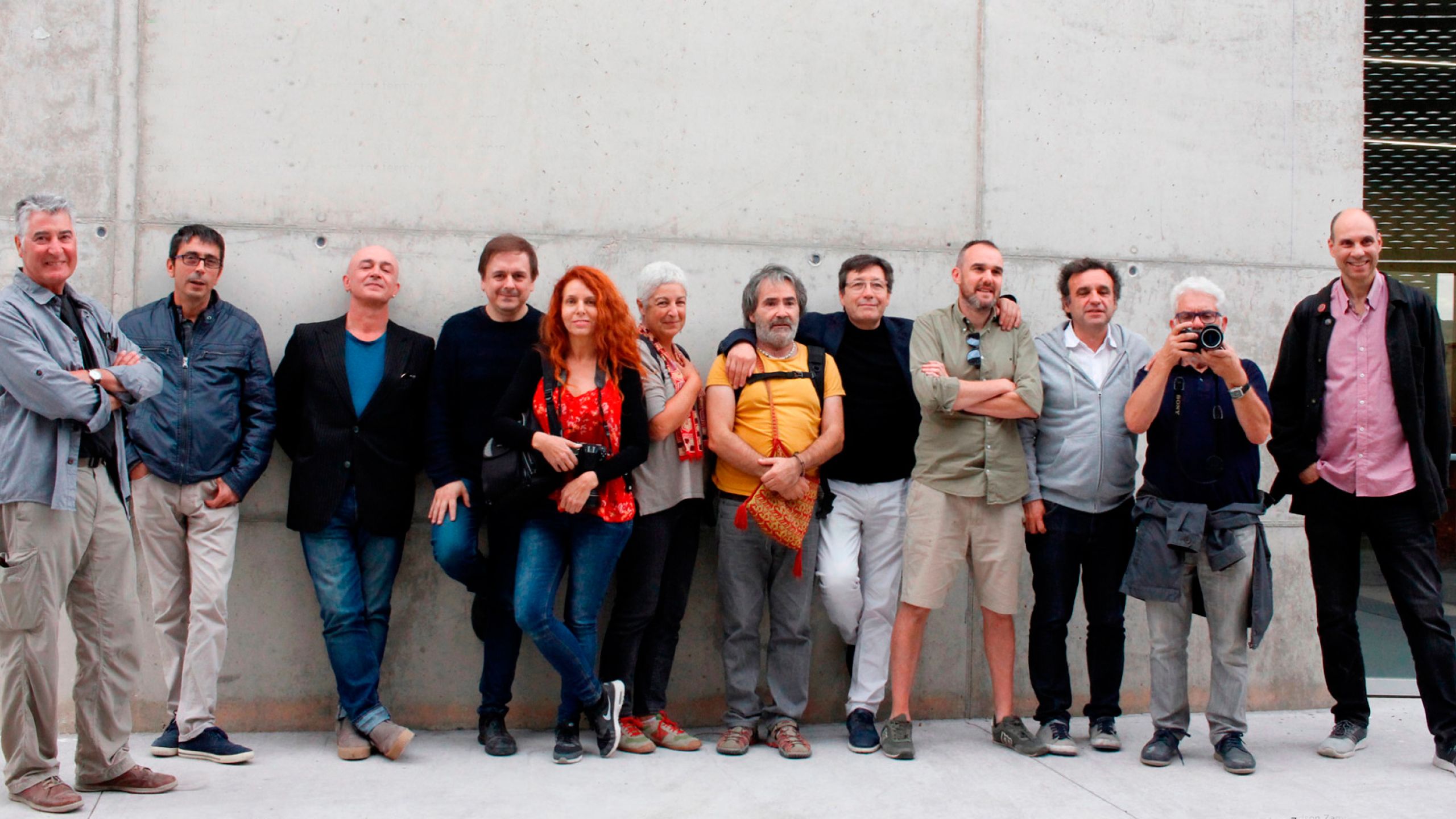 Artistas participantes en el proyecto "Yacimiento"